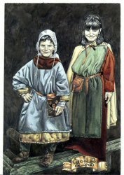 Bambini in abiti medievali